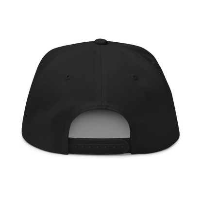 Embroidered Flat Brim Street Cap