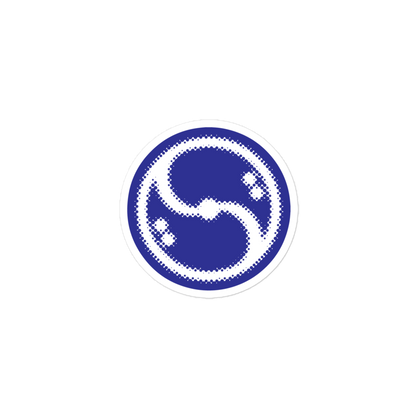 Vibrational Logo Vinyl Sticker