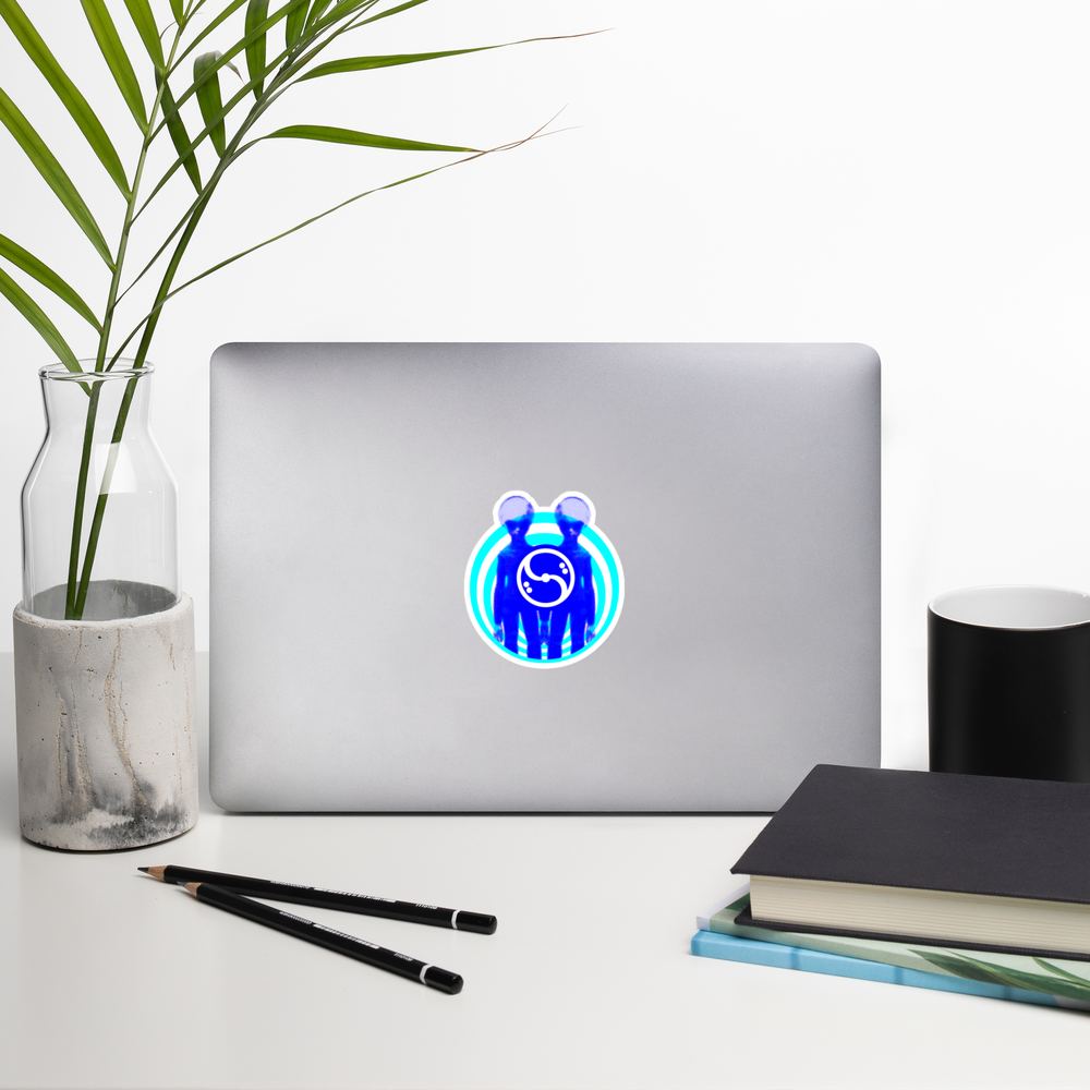 Eye See Sound Alien Graphic Sticker
