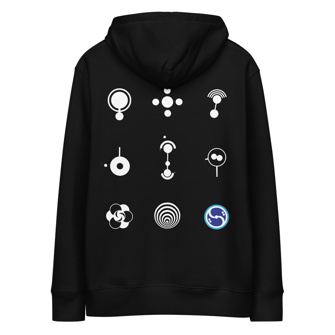 Crop Circles Organic Hoodie