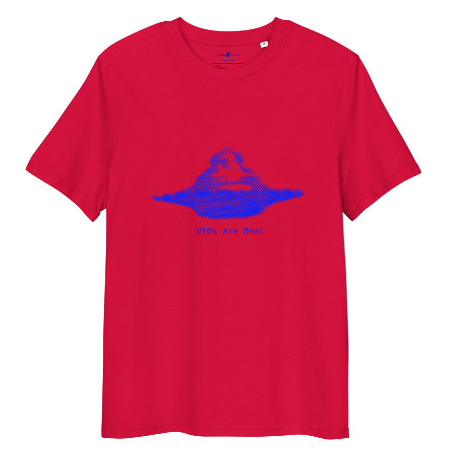 UFOs Are Real Black T-Shirt