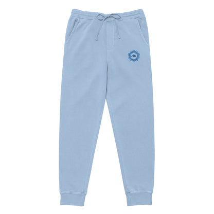 Drawstring Waist Light Blue Sweatpants - Comfortable Casual Style Joggers