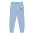 Drawstring Waist Light Blue Sweatpants - Comfortable Casual Style Joggers